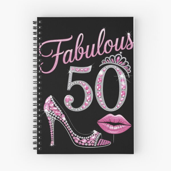 Item preview, 50 & Fabulous Diamond Crown Shoes Queen 50 Yrs Old Birthday designed and sold by angolinnArt.