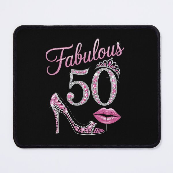 Item preview, 50 & Fabulous Diamond Crown Shoes Queen 50 Yrs Old Birthday designed and sold by angolinnArt.