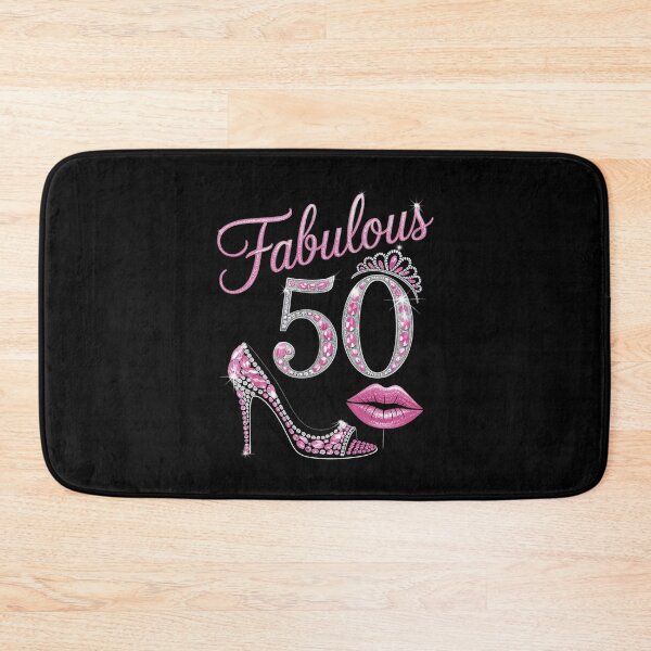 Item preview, 50 & Fabulous Diamond Crown Shoes Queen 50 Yrs Old Birthday designed and sold by angolinnArt.