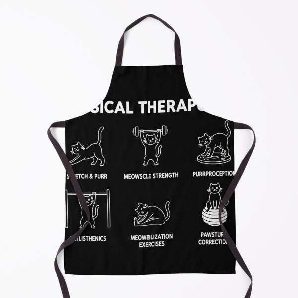 Item preview, Funny Cat Physical Therapy Shirt - PT Therapist Christmas Gift - Calisthenics Cat Puns Tee - Physical Therapist Appreciation Present for Cat Lovers - Rehabilitation Humor Shirt Men Women designed and sold by QuikFun.