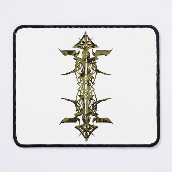 Item preview, Abstract Printed Pin Stripes - Verdigris Green Bronze Gears Black on White Background designed and sold by Elizabeth-Banks.