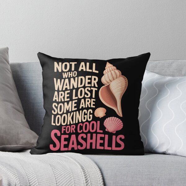 Item preview, Not All Wander Lost Seashell Collection Shelling Sea Shell designed and sold by sterabamineh.