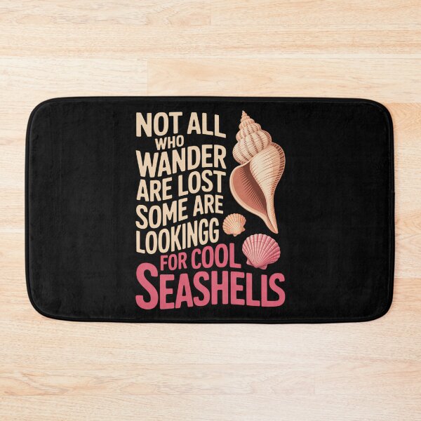 Item preview, Not All Wander Lost Seashell Collection Shelling Sea Shell designed and sold by sterabamineh.