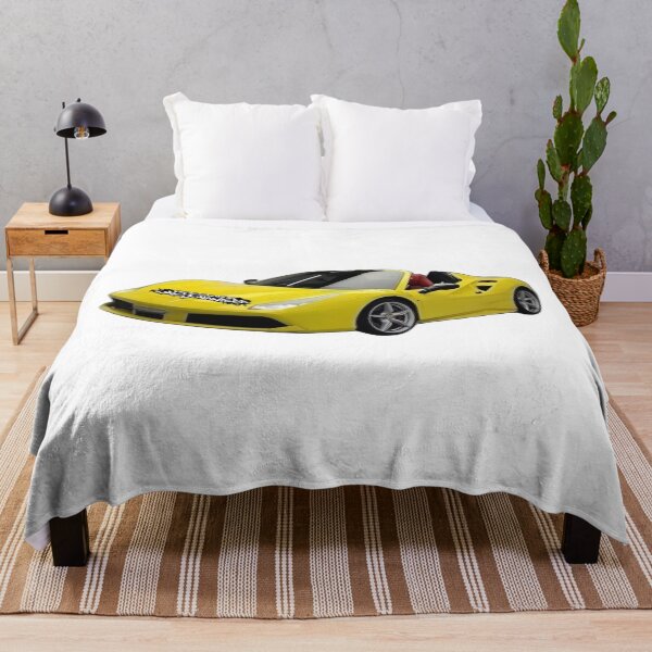 Item preview, Yellow Street Racer Graffiti Ferrari designed and sold by Artuer69.