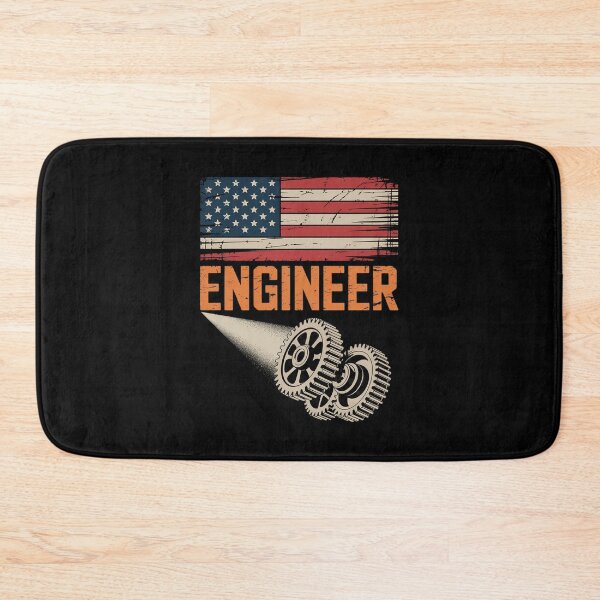 Item preview, Engineer American Flag Design Engineering designed and sold by joyouartArt.