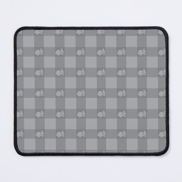 Item preview, Gray Gingham with Dapper Bunnies designed and sold by Digitalmyth's Designs.