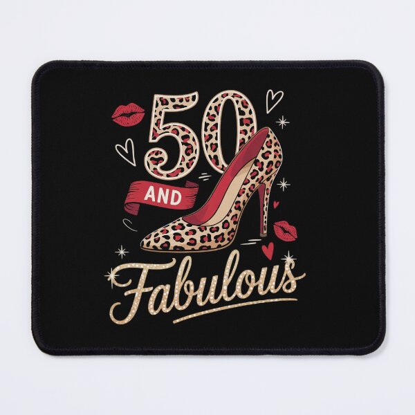Item preview, 50 and Fabulous High Heels Stepping Into My 50th Birthday designed and sold by angolinnArt.