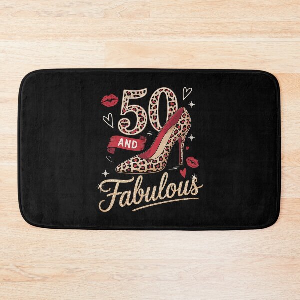 Item preview, 50 and Fabulous High Heels Stepping Into My 50th Birthday designed and sold by angolinnArt.