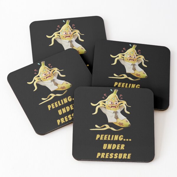 Item preview,  Funny Stressed Banana – Peeling Under Pressure – 3D Office Worker Fruit Character designed and sold by Anyshca.
