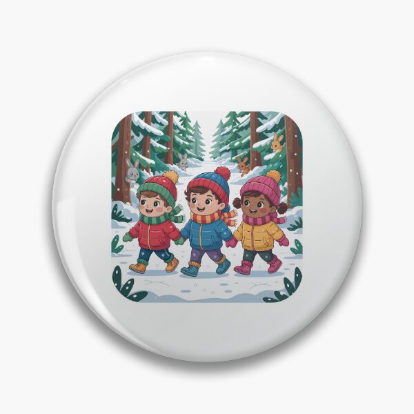 Item preview, Happy children walk through the forest designed and sold by desinganddecor.