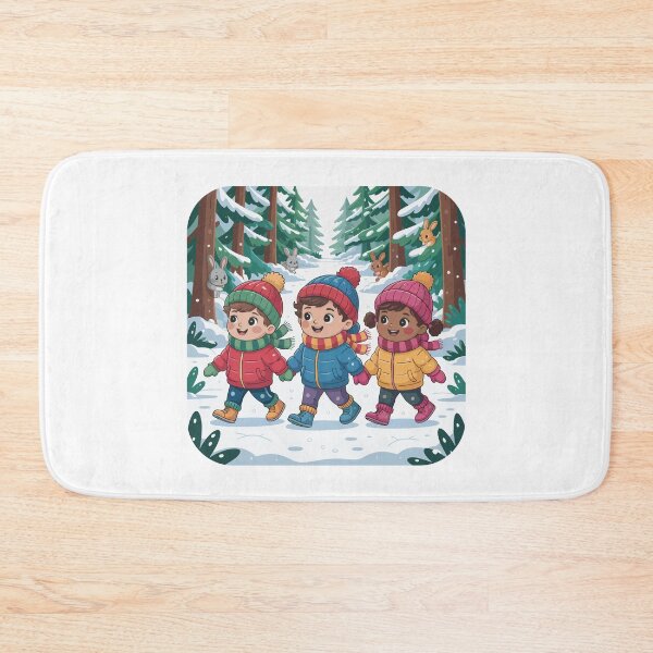 Item preview, Happy children walk through the forest designed and sold by desinganddecor.