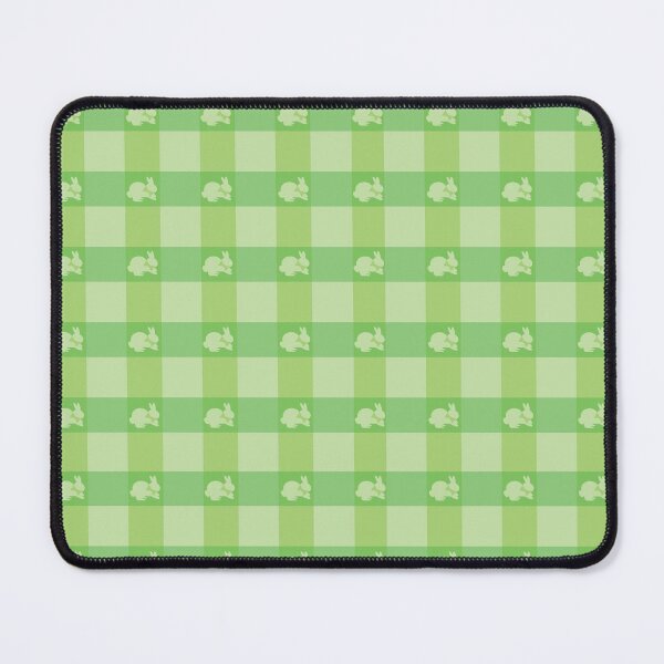 Item preview, Green Gingham with Dapper Bunnies designed and sold by Digitalmyth's Designs.