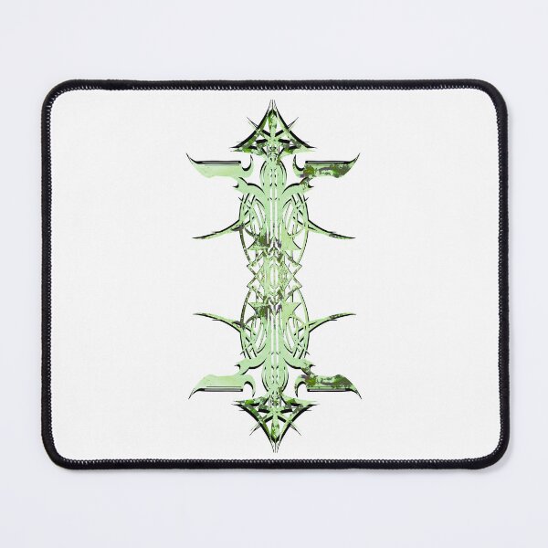 Item preview, Abstract Printed Pin Stripes - Verdigris Green Purple Black on White Background designed and sold by Elizabeth-Banks.