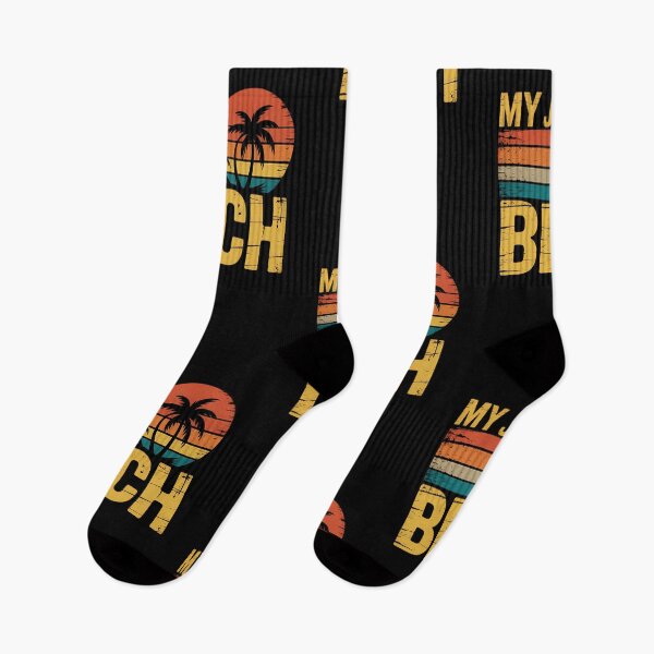 Item preview, My Job Is Beach Funny Summer Vacation Beach designed and sold by sterabamineh.