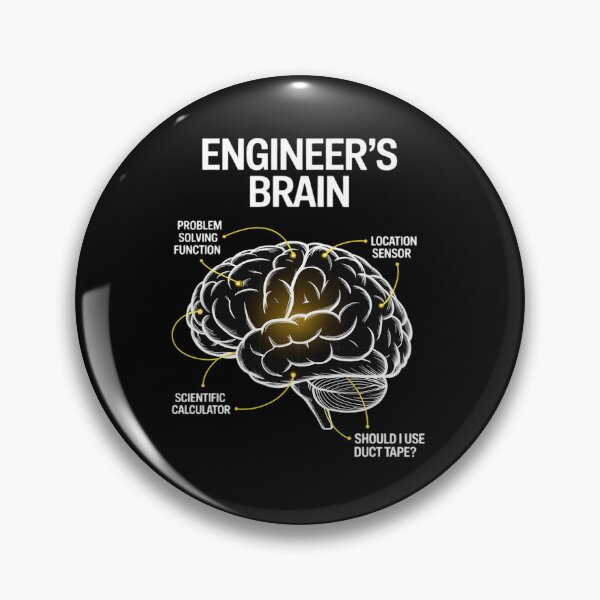 Item preview, Engineer's Brain - Sarcastic Engineering designed and sold by joyouartArt.