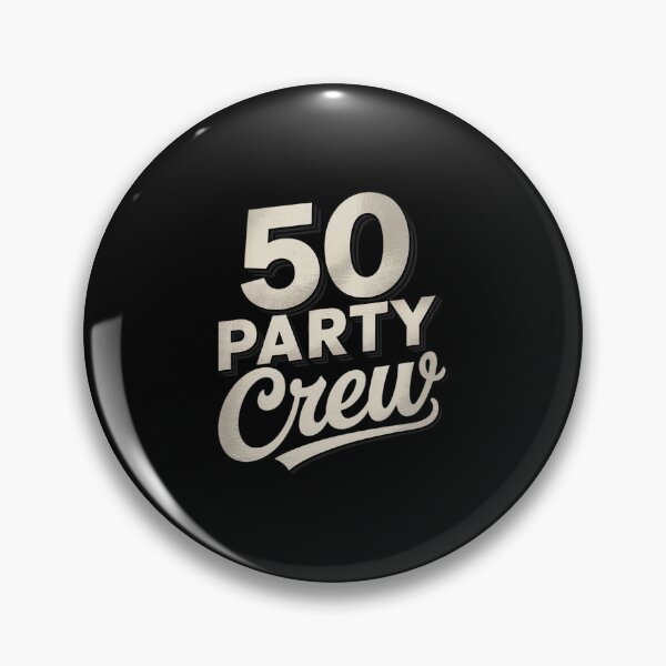 Item preview, 50 Party Crew Squad 50th Birthday 50 Year Old Birthday Group designed and sold by angolinnArt.