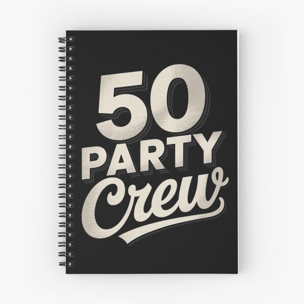 Item preview, 50 Party Crew Squad 50th Birthday 50 Year Old Birthday Group designed and sold by angolinnArt.