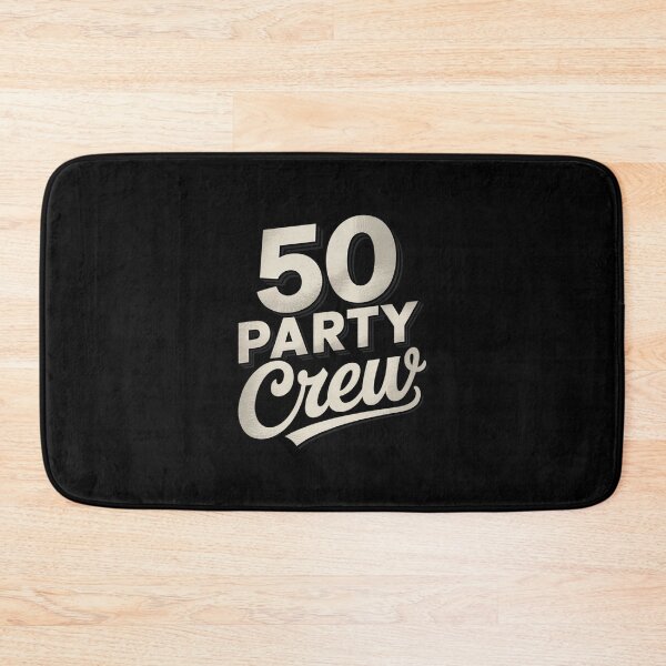Item preview, 50 Party Crew Squad 50th Birthday 50 Year Old Birthday Group designed and sold by angolinnArt.