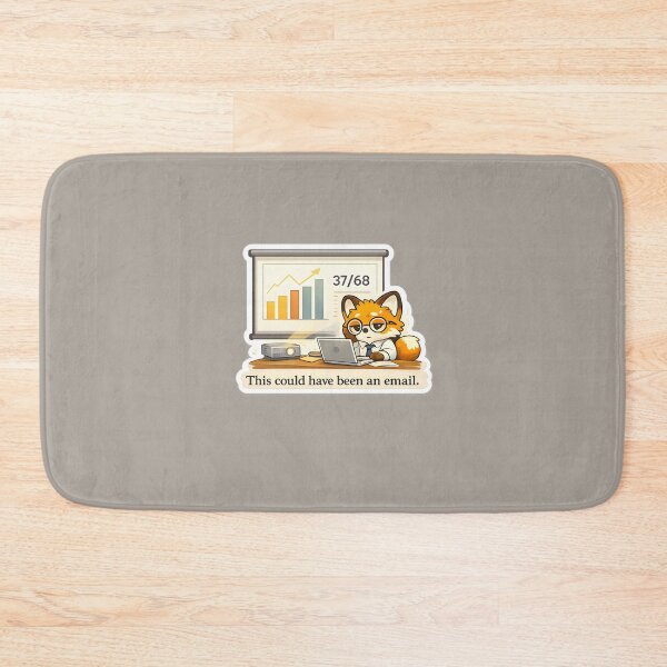 Item preview, Email Meme Office Humor Fox designed and sold by Still Breathing Studio.