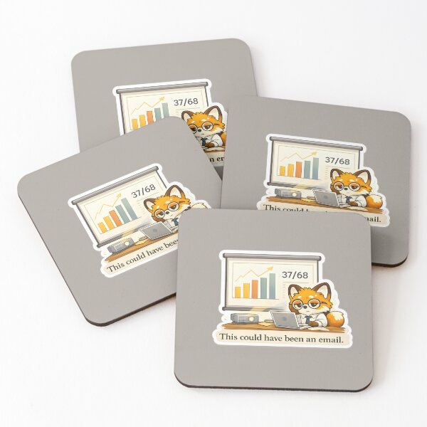 Item preview, Email Meme Office Humor Fox designed and sold by Still Breathing Studio.