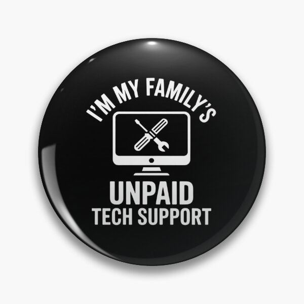 Item preview, Family's Unpaid Tech IT Support Computer Engineer designed and sold by joyouartArt.