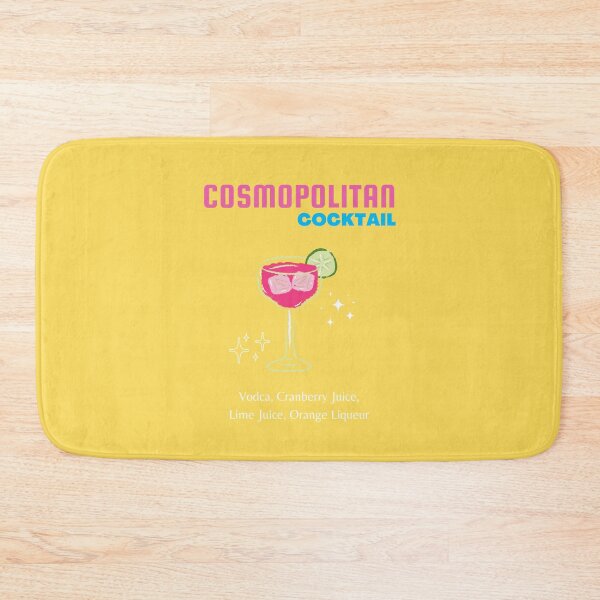 Item preview, Cosmopolitan, Cocktail, Drinks, Cocktail Art, Preppy, Preppy Room, Yellow designed and sold by Magic Love Art Print.