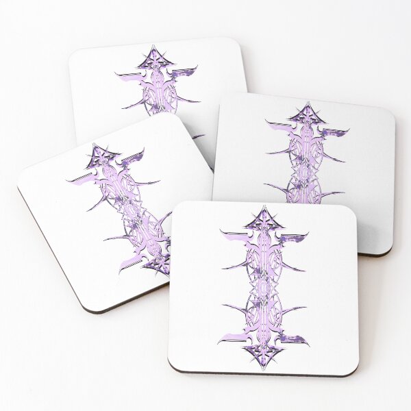 Item preview, Abstract Printed Pin Stripes - Verdigris Lilac Purple Black on White Background designed and sold by Elizabeth-Banks.