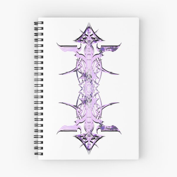 Item preview, Abstract Printed Pin Stripes - Verdigris Lilac Purple Black on White Background designed and sold by Elizabeth-Banks.