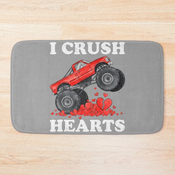 Item preview, Monster Truck Teens Kids Boys I Crush Heart Valentines Day designed and sold by GreggRoss.