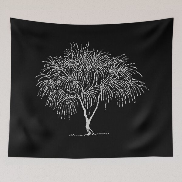 Item preview, Palo Verde Desert Tree Minimalist Dotwork designed and sold by ConcienciaEco.