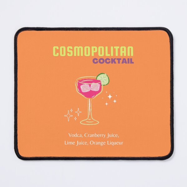 Item preview, Cosmopolitan, Cocktail, Cocktail Art, Retro Art, Kitchen Art, Orange designed and sold by Magic Love Art Print.