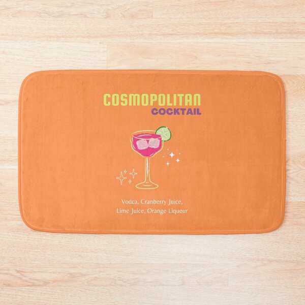 Item preview, Cosmopolitan, Cocktail, Cocktail Art, Retro Art, Kitchen Art, Orange designed and sold by Magic Love Art Print.