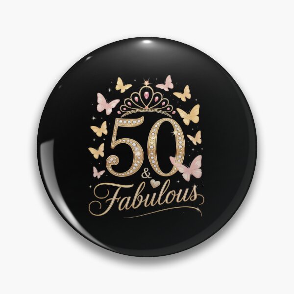 Item preview, 50 And Fabulous, 50 Years Old Women, 50th Birthday Queen designed and sold by angolinnArt.