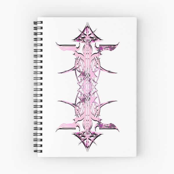 Item preview, Abstract Printed Pin Stripes - Verdigris Pink Claret Black on White Background designed and sold by Elizabeth-Banks.