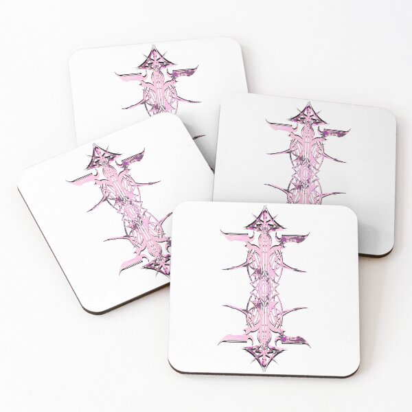 Item preview, Abstract Printed Pin Stripes - Verdigris Pink Claret Black on White Background designed and sold by Elizabeth-Banks.