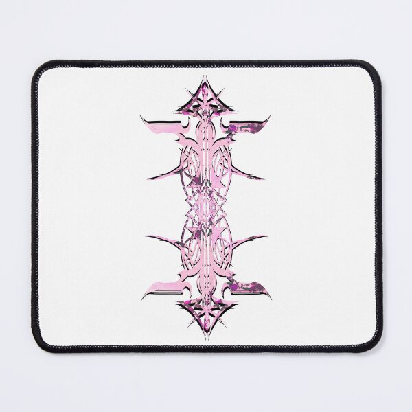 Item preview, Abstract Printed Pin Stripes - Verdigris Pink Claret Black on White Background designed and sold by Elizabeth-Banks.
