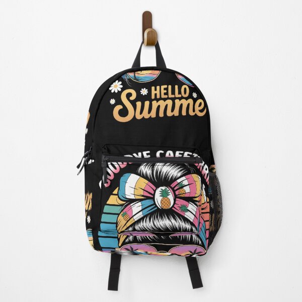 Item preview, Señora del almuerzo Vacaciones de verano Cafetería de la escuela Adiós cafetería Hola verano designed and sold by tiekanamac.