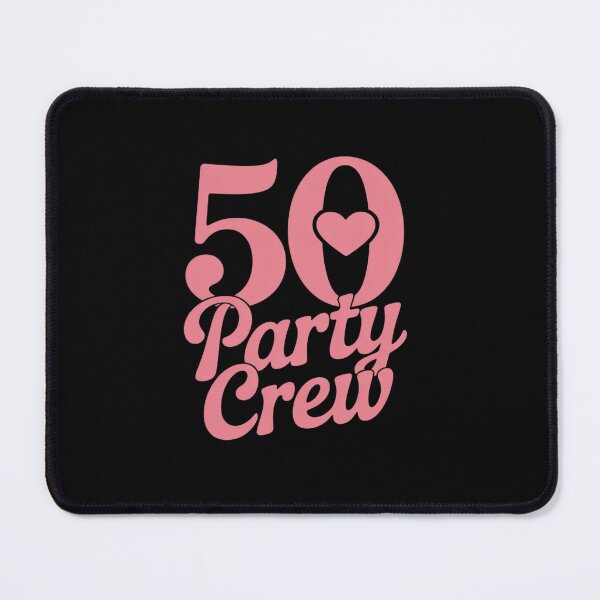Item preview, 50 Party Crew, Matching Group Women 50th Birthday designed and sold by angolinnArt.