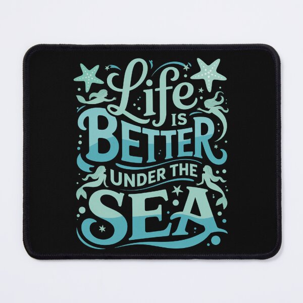 Item preview, Mermaid Life Under The Sea Vacation Marine Biologist designed and sold by tiekanamac.