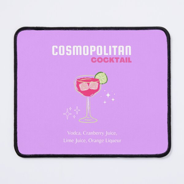 Item preview, Cosmopolitan, Cocktail, Drinks, Cocktail Art, Preppy, Preppy Room, Lilac, Purple designed and sold by Magic Love Art Print.