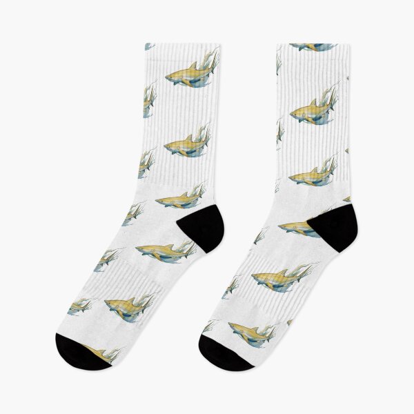 Item preview, Lemon Shark Watercolor Serenity designed and sold by VividTrails.
