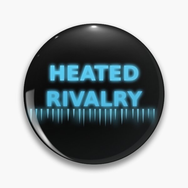 Item preview, Heated Rivalry Icy Blue Typography Design – Bold Streetwear Quote Aesthetic designed and sold by MGK22.