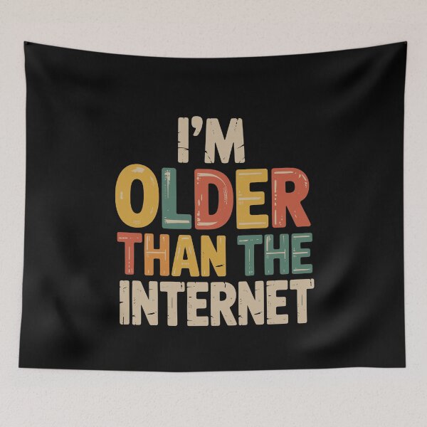 Item preview, I'm Older Than The Internet Funny Dad Retro designed and sold by tmerchtrends.