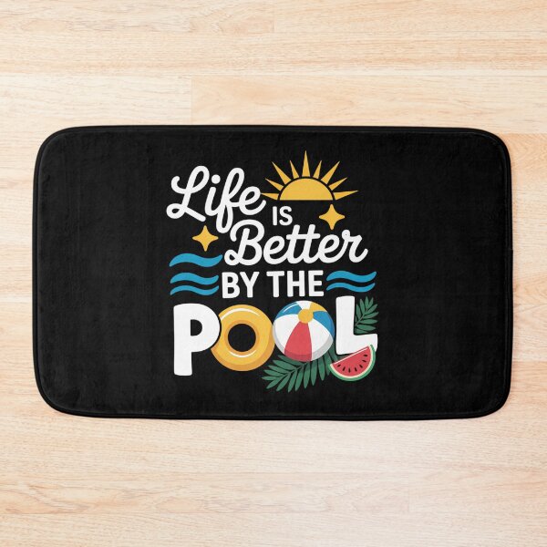 Item preview, Life is Better at The Pool Summer Vacation Summer Party designed and sold by tiekanamac.