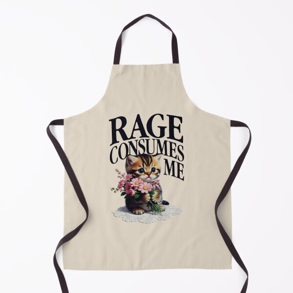 Item preview, Rage Consumes Me Cat designed and sold by dudelinart.