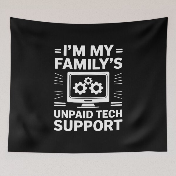 Item preview, Computer Engineer I'm My Family's Unpaid Tech Support26 designed and sold by joyouartArt.
