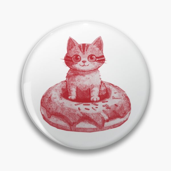 Item preview, Cat In Donut designed and sold by kinpirks.