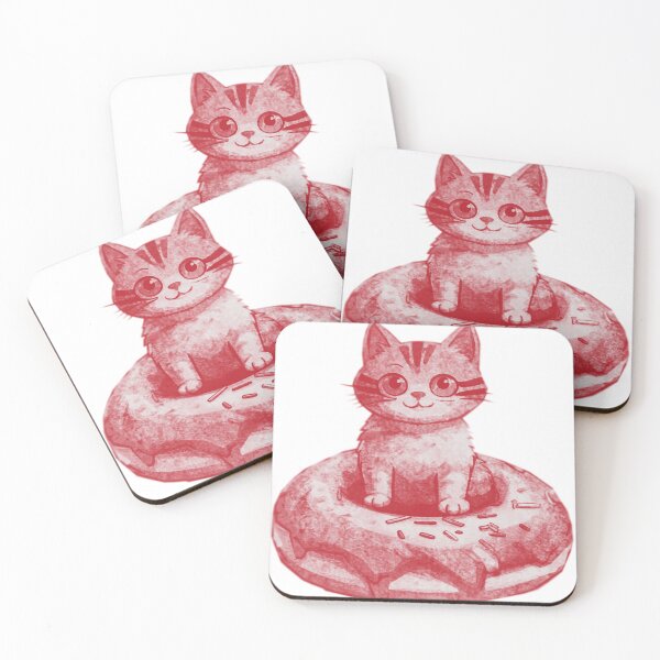 Item preview, Cat In Donut designed and sold by kinpirks.