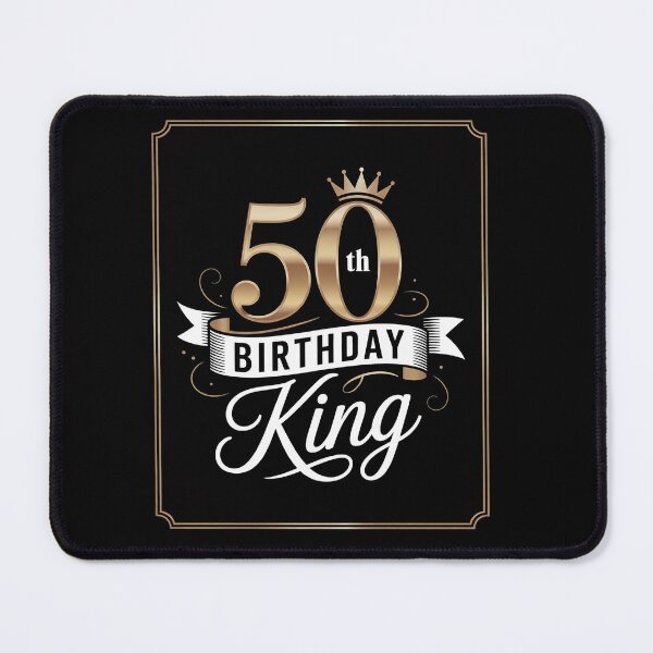 Item preview, 50 Year Old Birthday King Husband 50th B-Day designed and sold by angolinnArt.