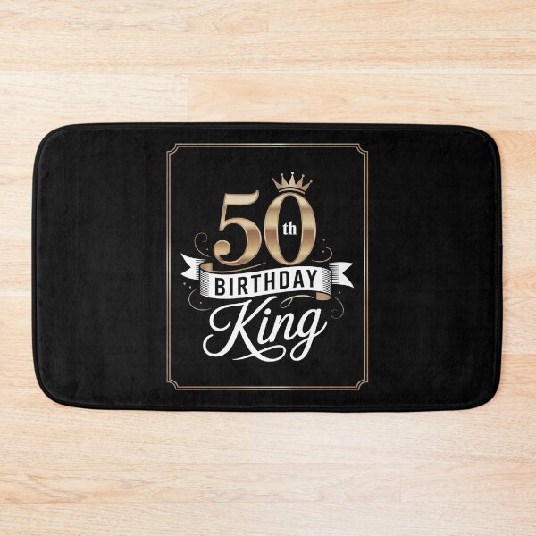 Item preview, 50 Year Old Birthday King Husband 50th B-Day designed and sold by angolinnArt.